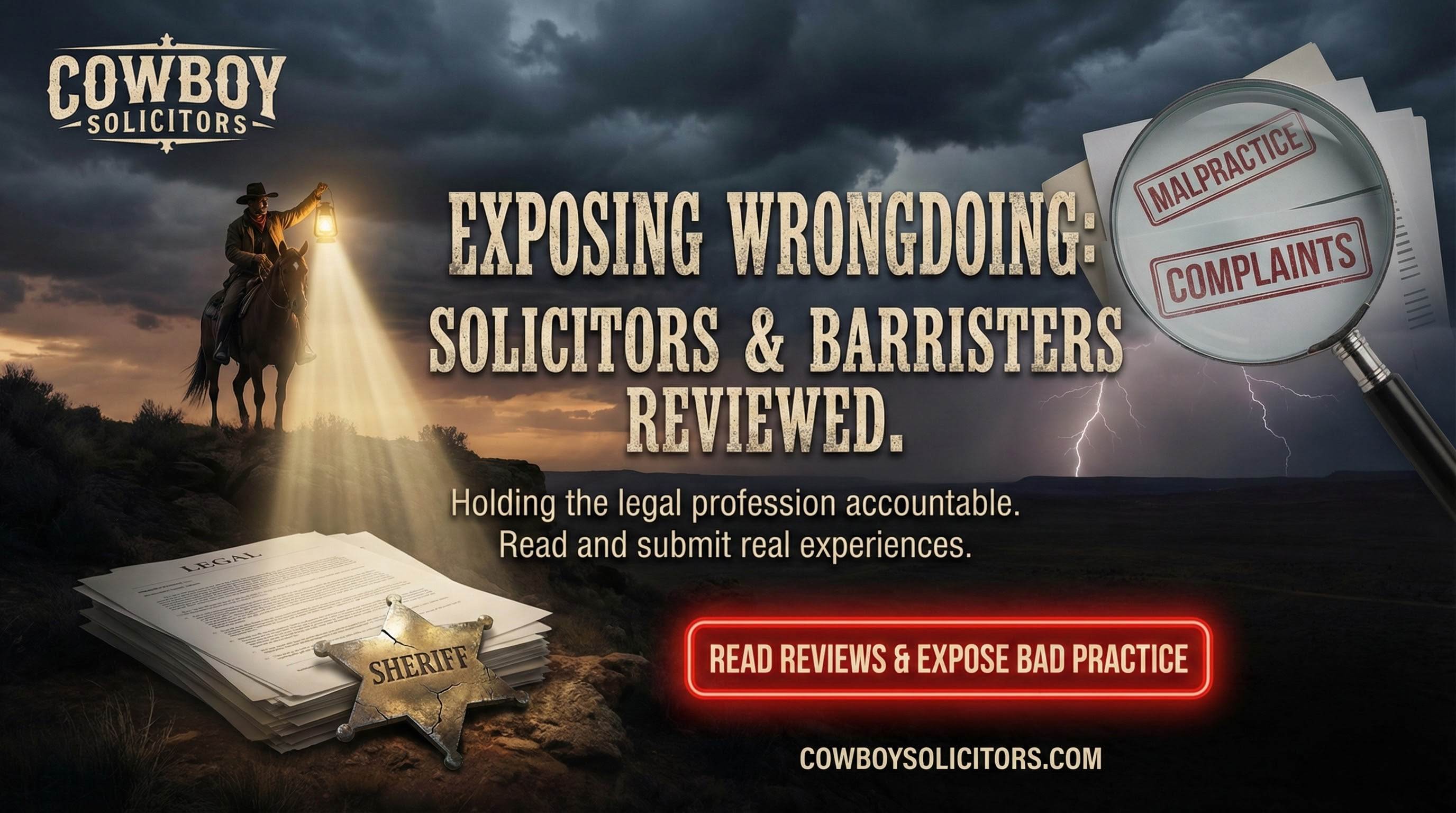 COWBOYSOLICITORS — Reporting on the Worst of the Worst
